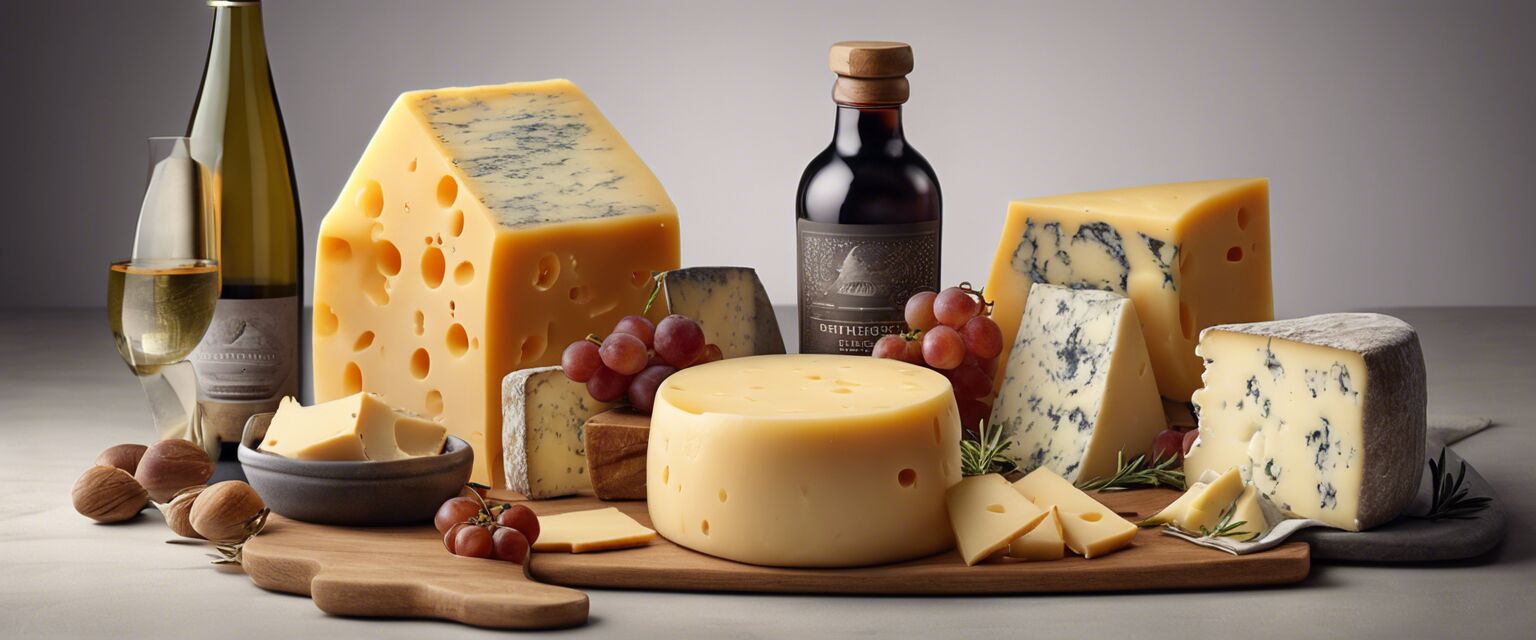 Cheese gift set for enthusiasts.