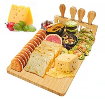 Kylinbigda Bamboo Cheese Board