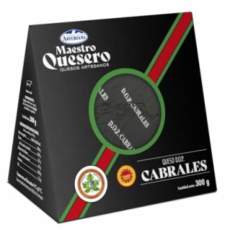 Maestro Quesero Cabrales cheese packaging